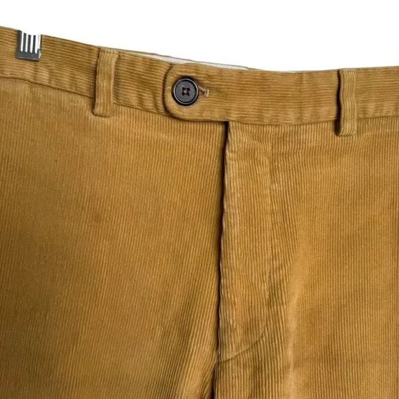 Harrods Men’s Corduroy Chino Pants Size 34x32 - Picture 3 of 13
